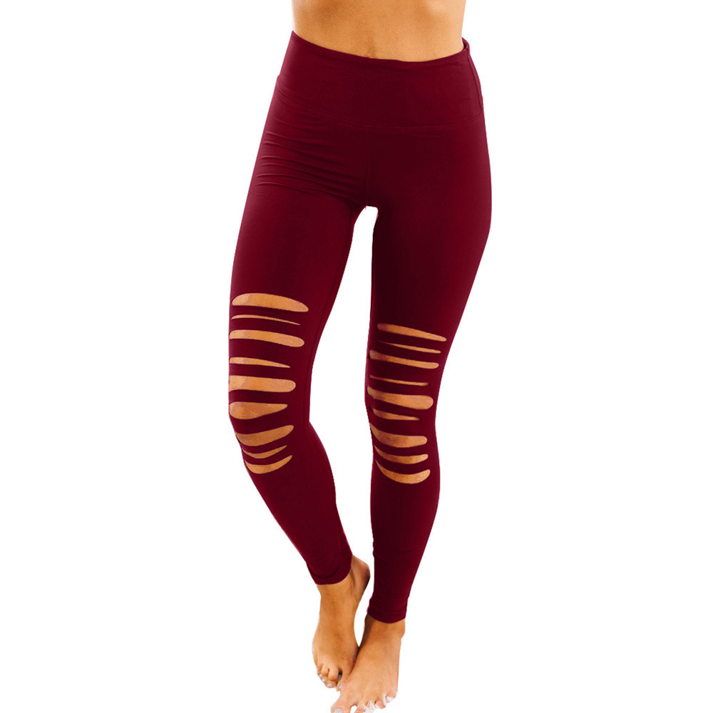 Women's Solid Color Casual Yoga Pants – Bild 8