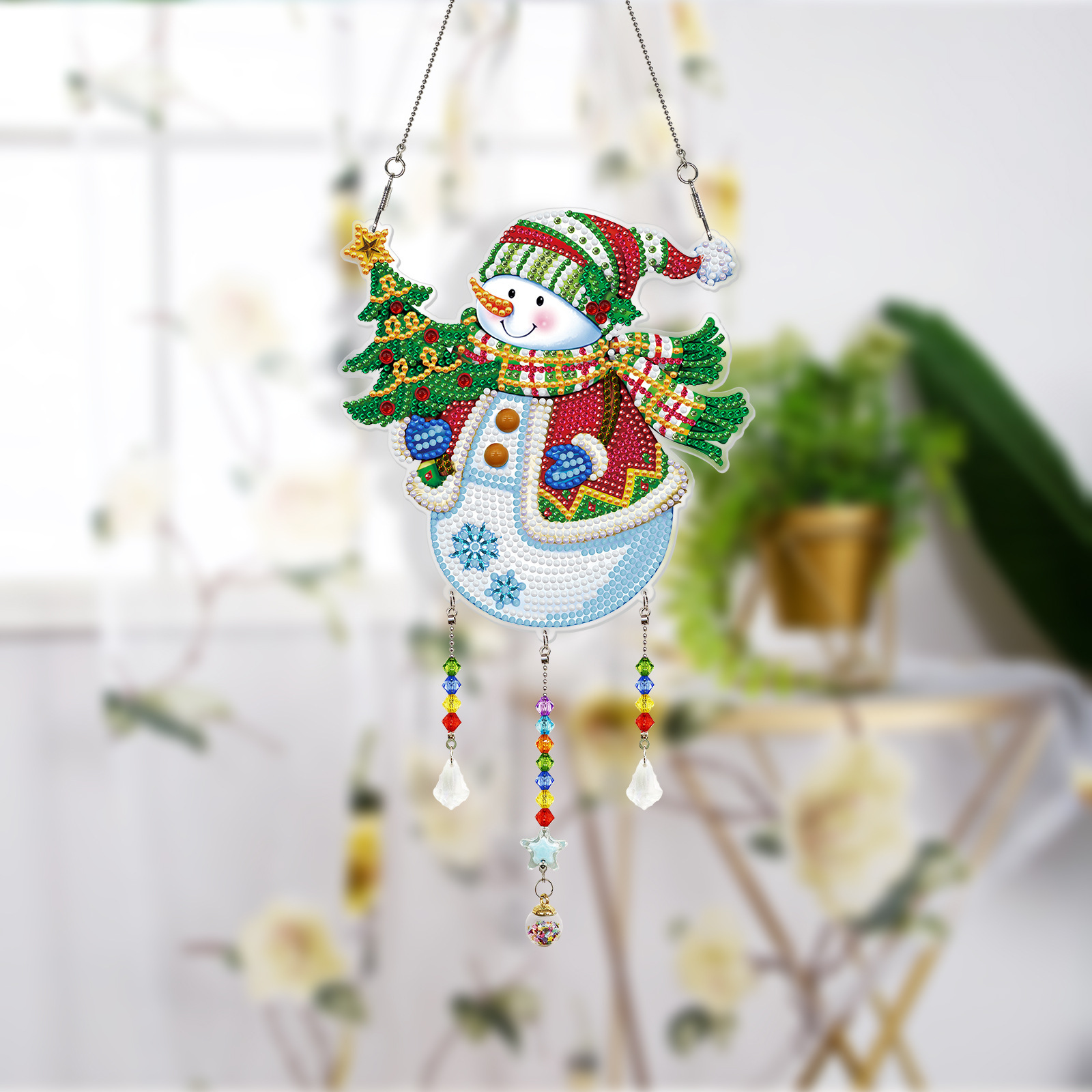 Christmas New 5d Handmade Beaded Diamond Painting Ornaments DIY — изображение 3