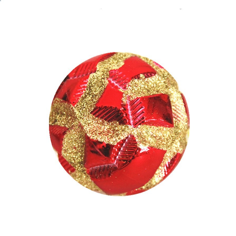 Festival Supplies Painted Ball 6cm24 Pcs Pendant Electroplating - Image 9