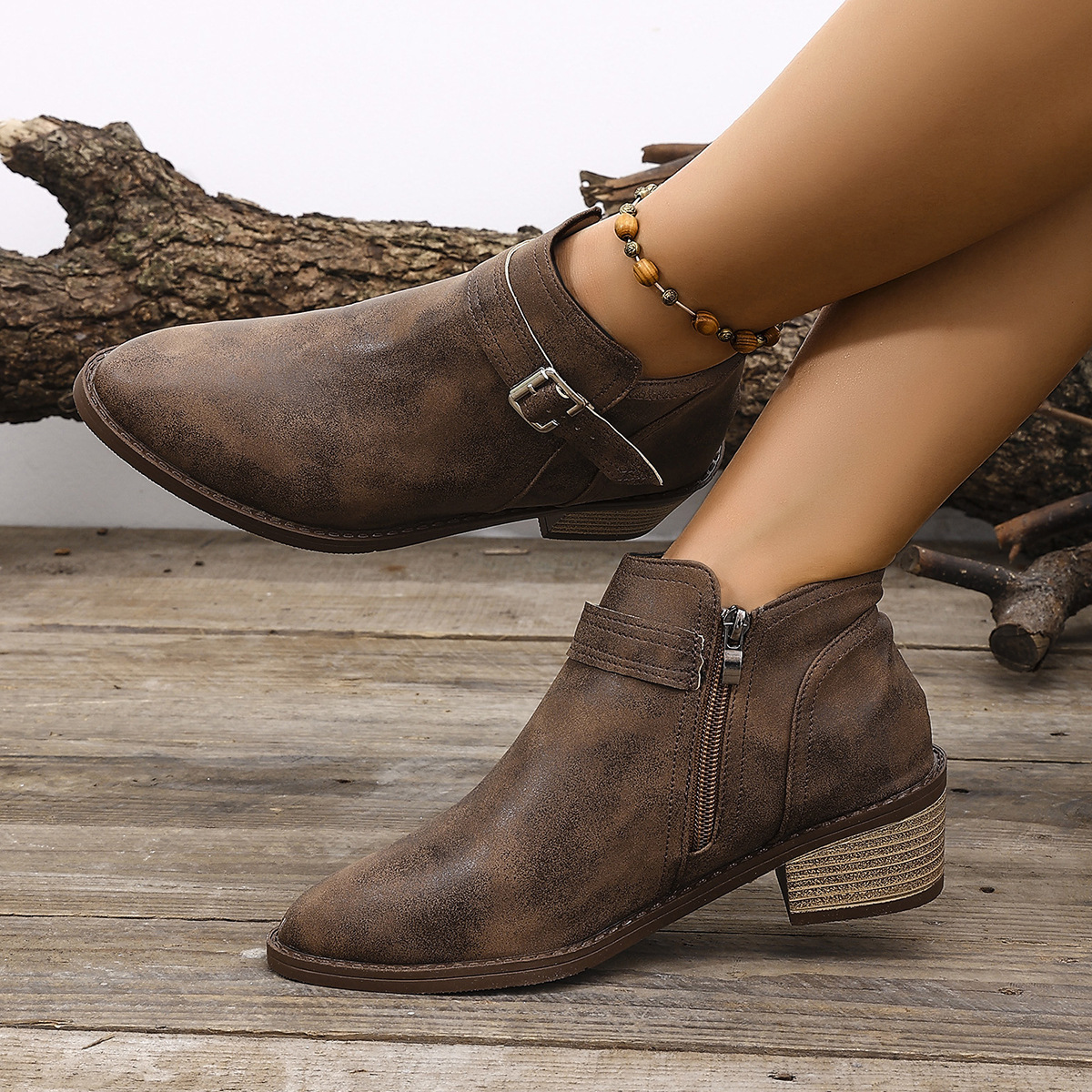 Autumn Pointed Female Boots - Image 7