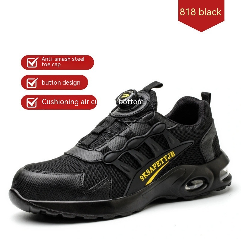 Breathable Anti-smash And Anti-puncture Safety Shoes For Men – Bild 2