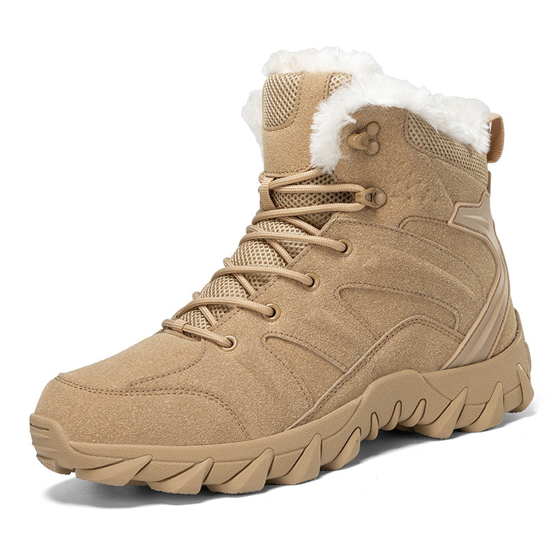 Men's Snow Boots Thickened Thermal Middle Tube - Image 3