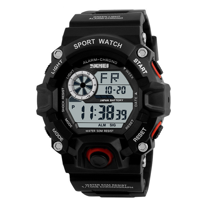 Waterproof Multifunctional Mountaineering Student Electronic Watch - Image 4