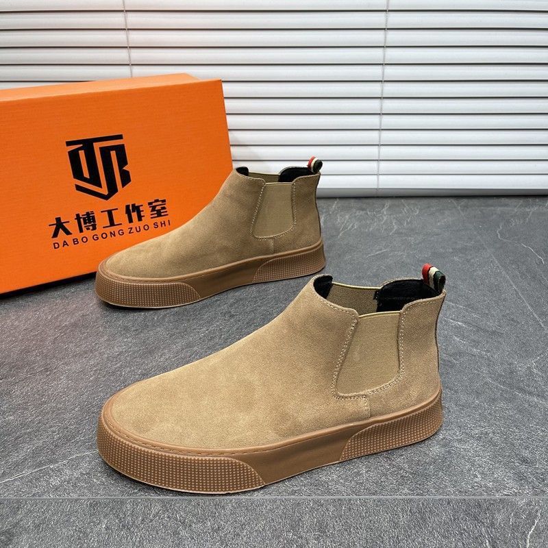 Men's Casual Winter Velvet Warm Cotton Shoes - Image 8