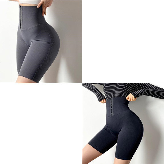 Knitted Waist Peach Fitness Pants Women's Shaping Hip Yoga Pants — изображение 8