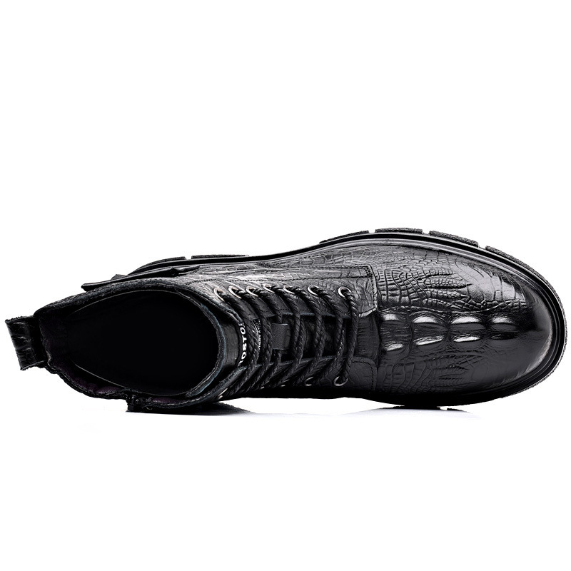 Men's Boots Winter Genuine Leather Martin Shoes - Image 7