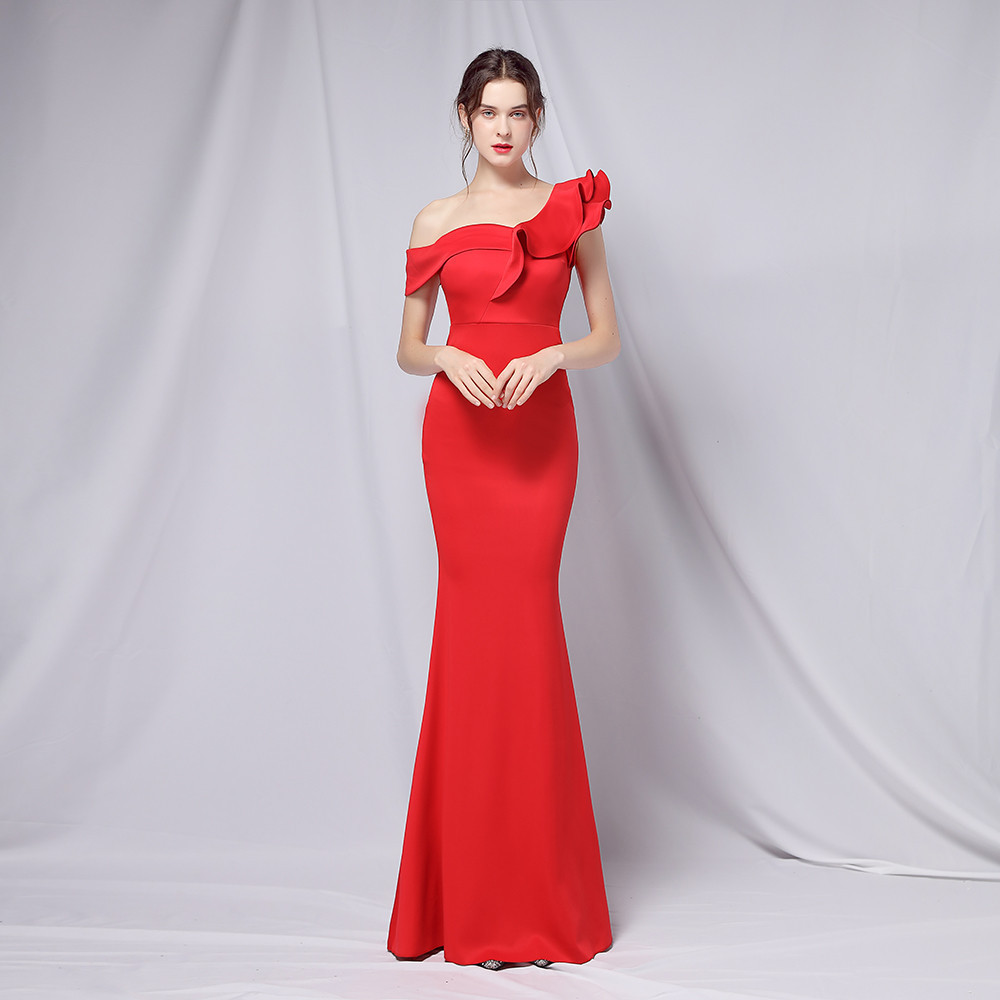 Elegant And Thin Sexy Fishtail Dress — изображение 6