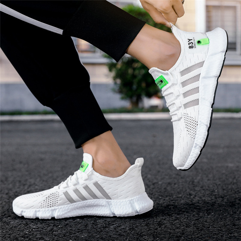 Fashion Low-top Popcorn Bottom Summer Mesh Breathable Casual Shoes