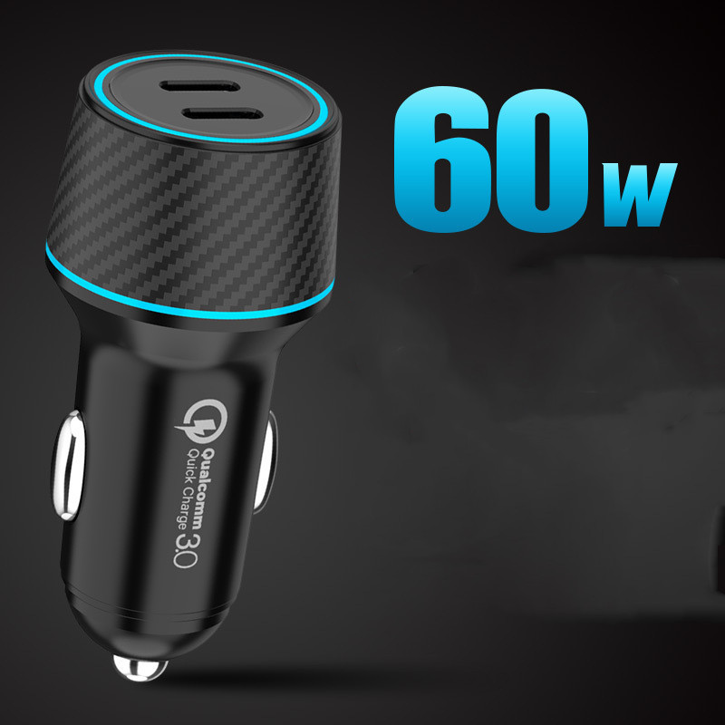 PD60W Dual Fast Charging Car Charger New - Image 3