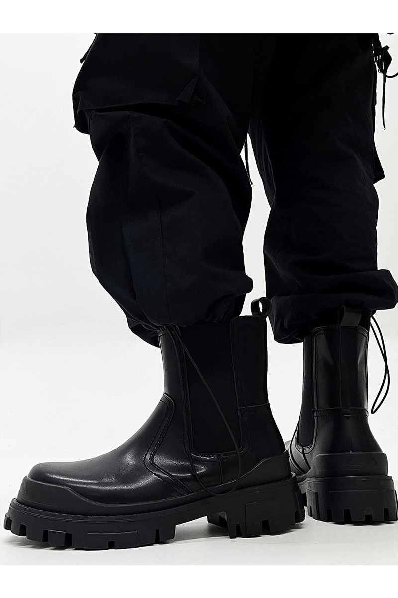 British Style Black High-grade Boots — изображение 5