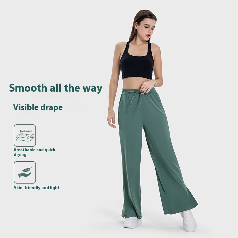 Loose Yoga Pants Side Pocket Leisure — изображение 3