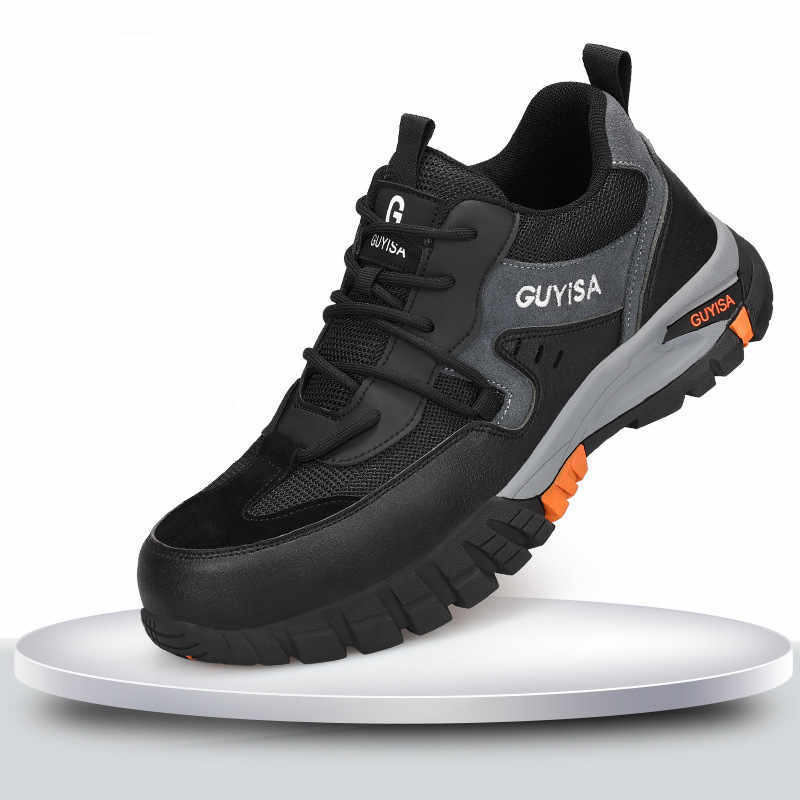 Anti Piercing Rubber Soled Safety Shoes Site Protection Shoes Safety Work Shoes – Bild 4