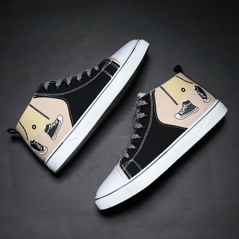 Men's British Style Casual All-matching Worker Boot - Image 5