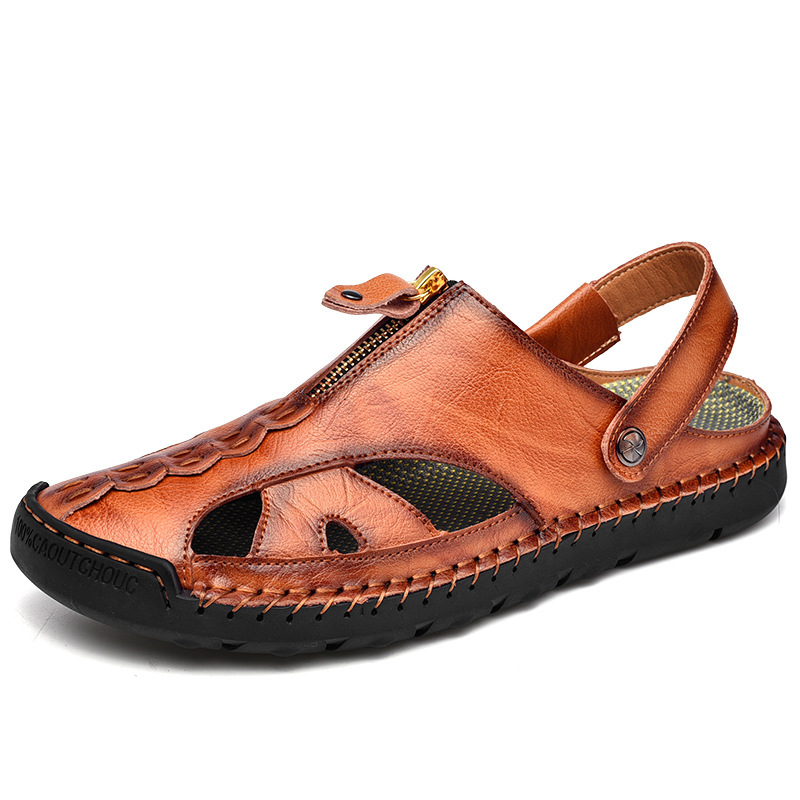 Men's Sandals Plus Size Outdoor Beach Handcraft — изображение 5