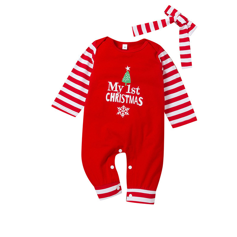 Cross Border Autumn And Winter Christmas Baby Jumpsuit — изображение 5