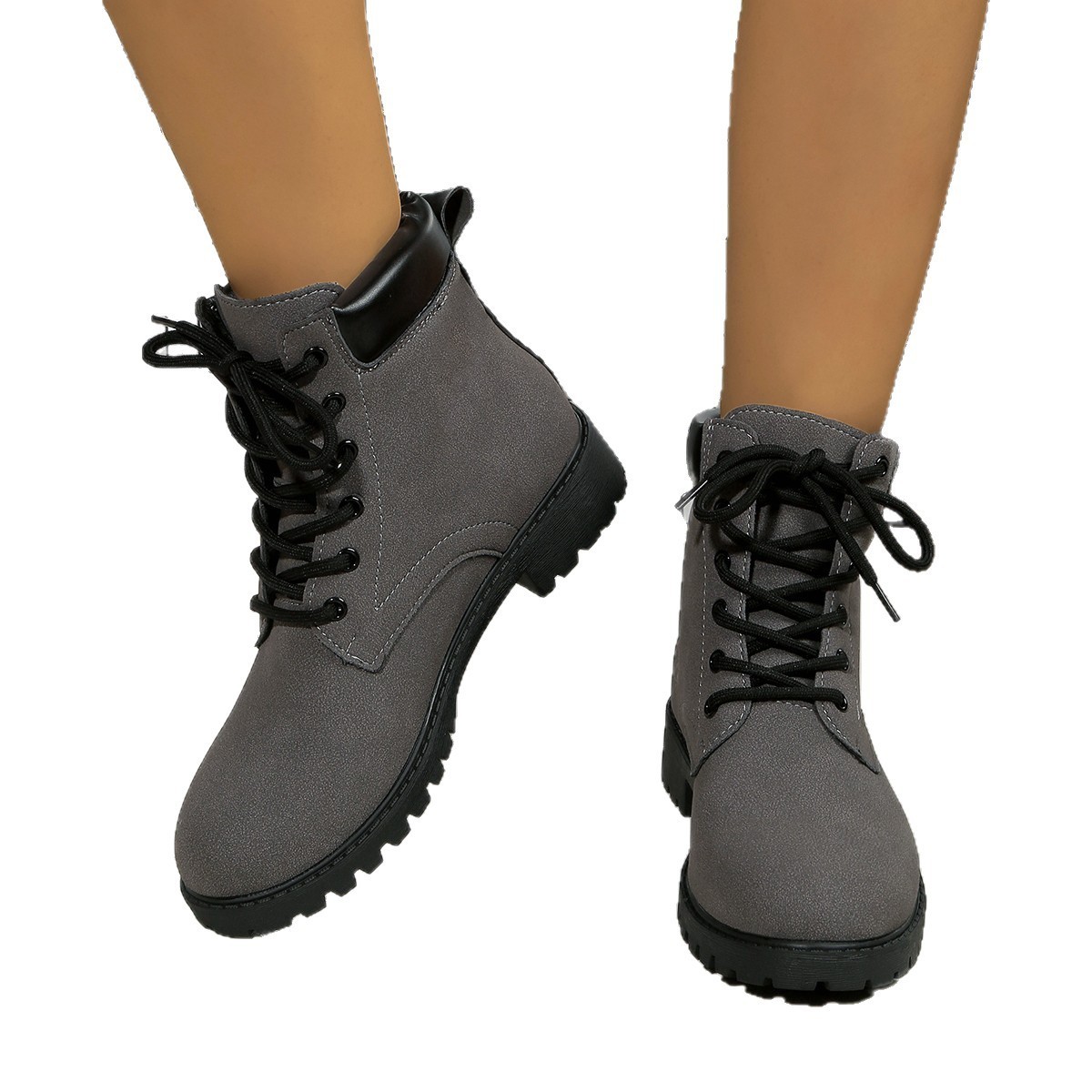 Women's Dr Martens Fashion Front Lace-up Plus Size Short Boots – Bild 5