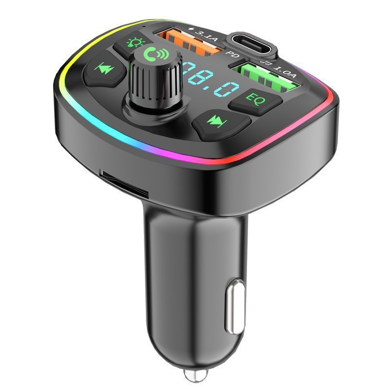 Q7 Automotive MP3 Player Bluetooth Hands-free FM Transmitter - Image 3