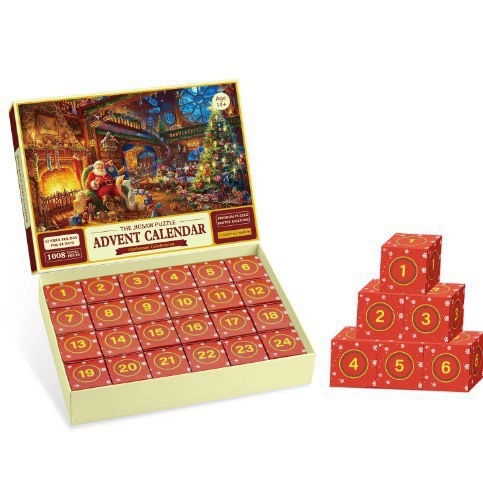 New 24 Boxes Christmas Advent Calendar Puzzle - Image 8