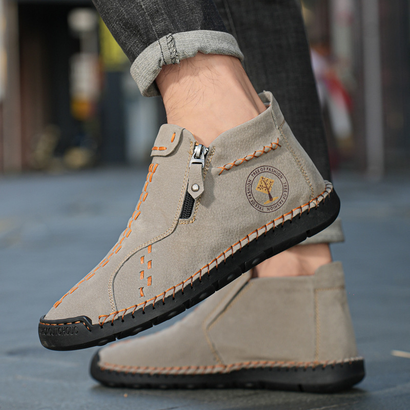 Martin Boots Men's High-top Thick Bottom Fashion - Image 4