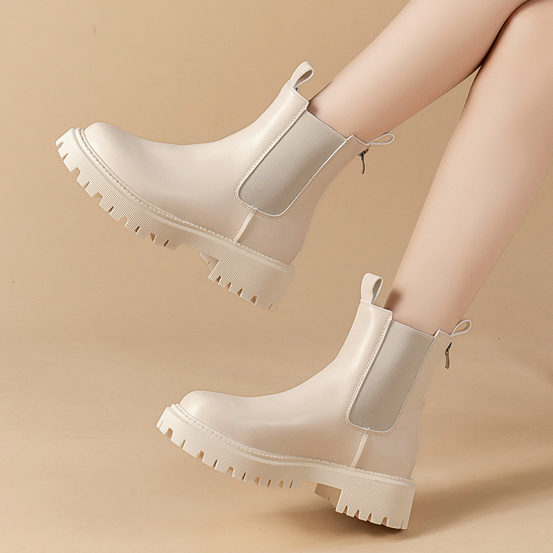 Summer Thin Platform Smoke Pipe Boots Martin - Image 2