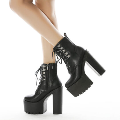 Women's Fashion Platform Platform Dr Martens Boots