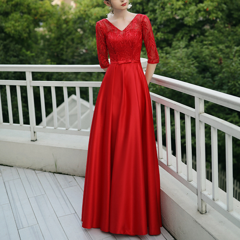 Banquet Party Elegant Evening Dress Women - Image 9