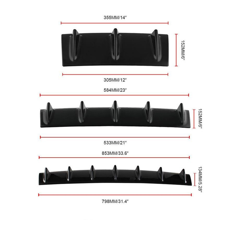 Automobile Universal Rear Spoiler Rear Shovel — изображение 4