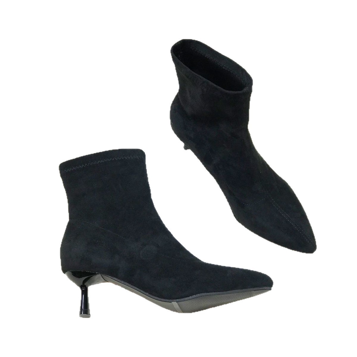 Small Ankle Boots Pointed Toe Fashion Boots Martin Boots - Image 5