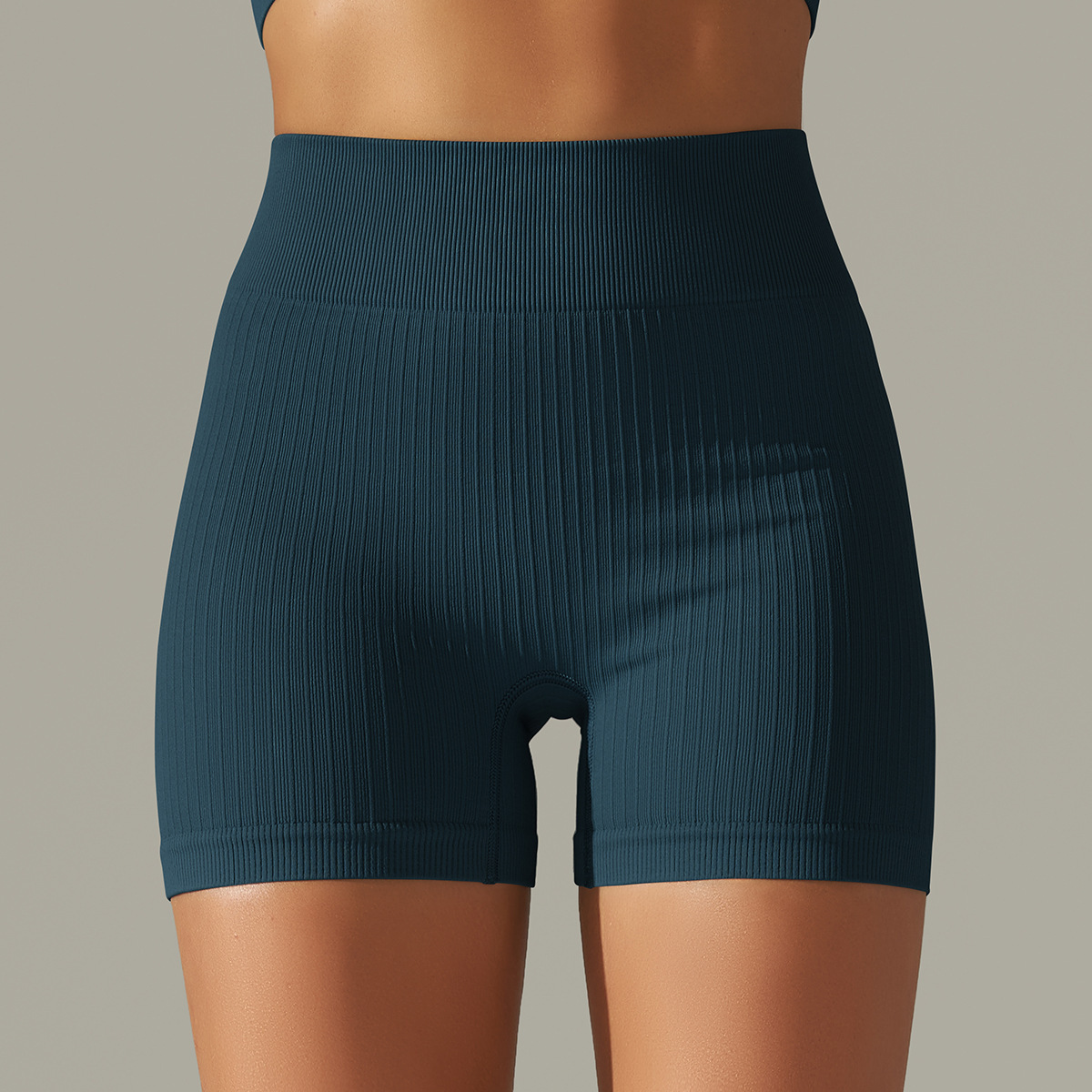 Seamless Thread Knitted Yoga Pants High Waist Hip Lift - Image 10