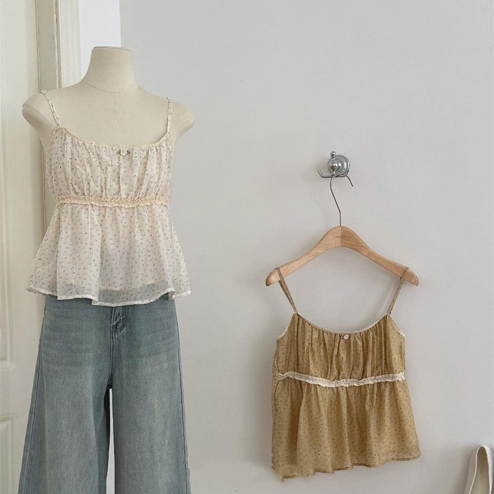 Women's Summer Floral Short Vest Top - Image 9