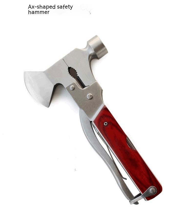 Multi-functional 16-in-1 Car Safety Hammer Broken Window Emergency Escape - Image 6