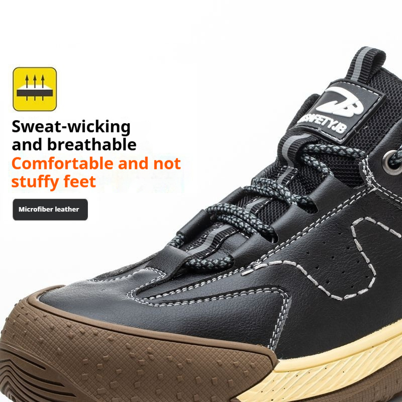 Flyknit Safety Comfortable Breathable Work Shoes – Bild 3