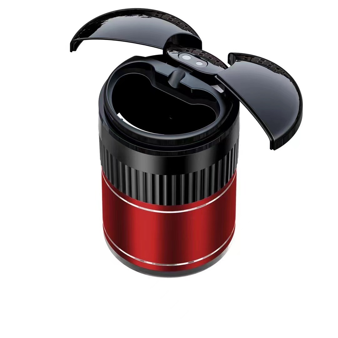 Car Automatic Sensing Touch Infrared Smoking Metal Smart Ashtray With Lid – Bild 8