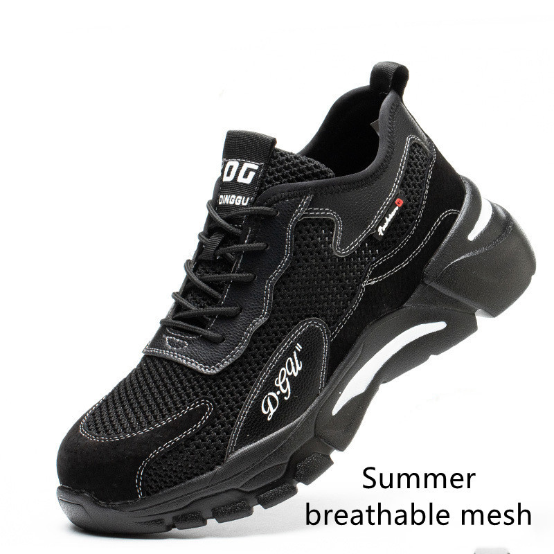 Men's Safety Shoes Anti-smashing And Anti-piercing Steel Toe - Image 10