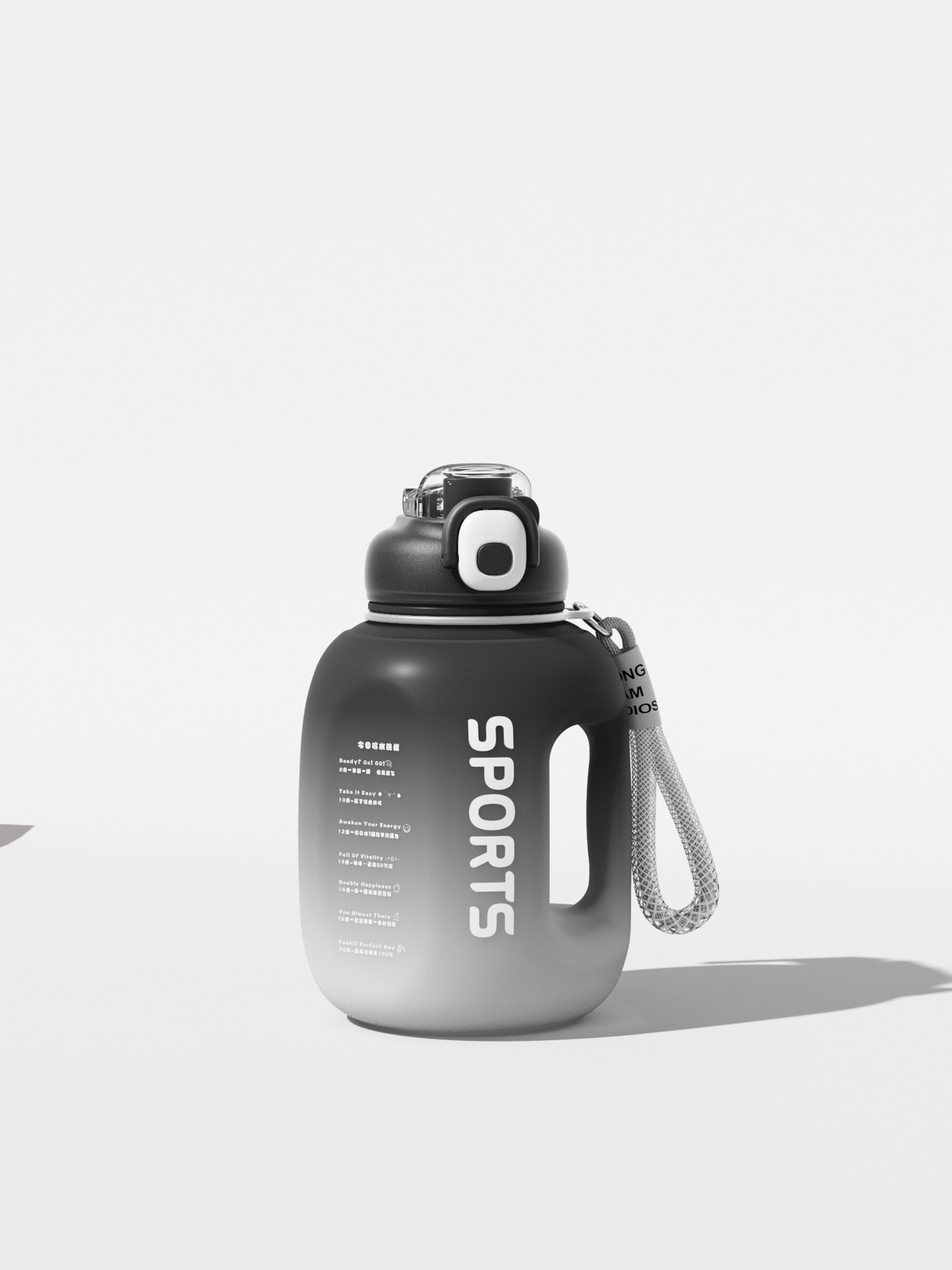 Water Bottle Creative 1.7L Portable Outdoor Sports Fitness Kettle – Bild 6