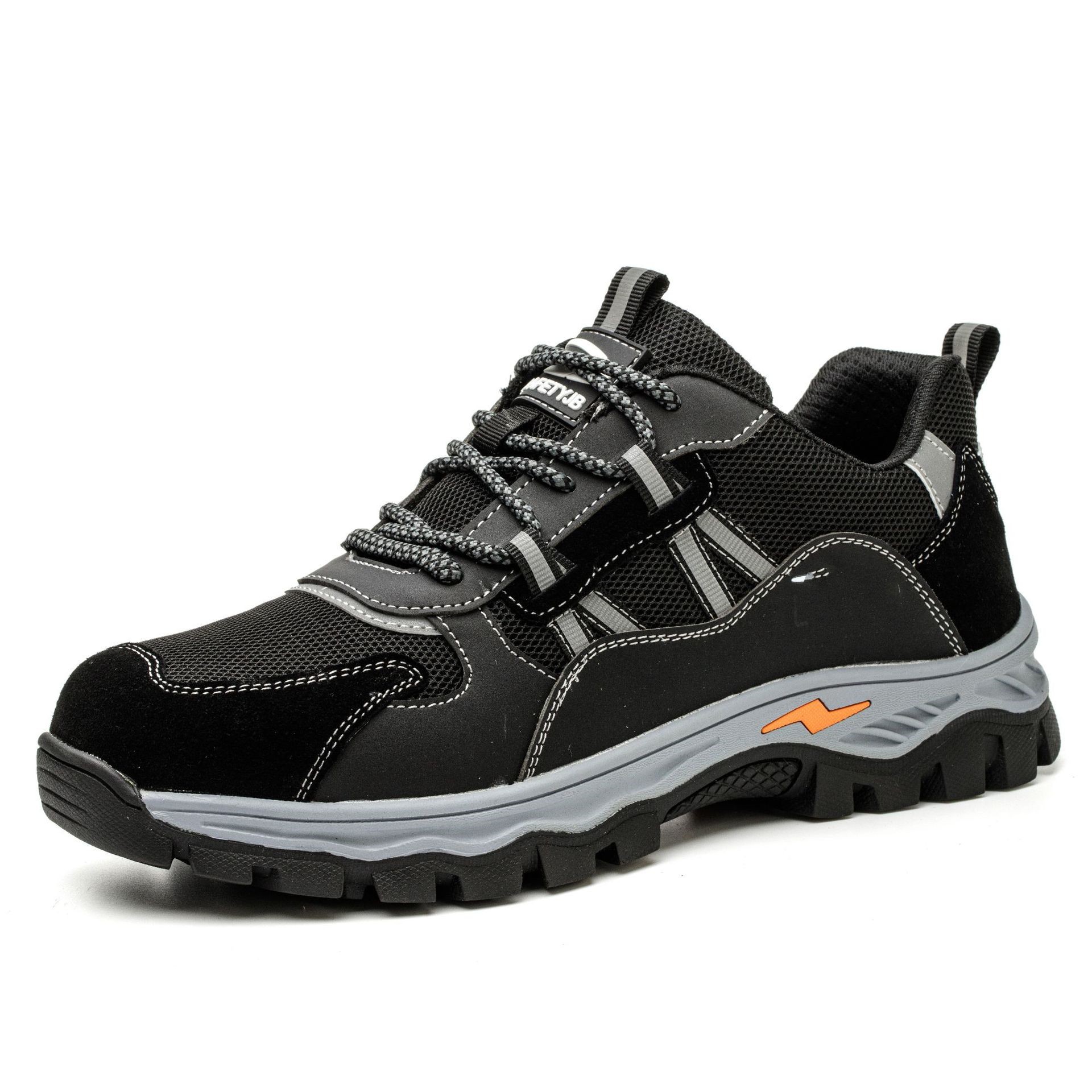 Anti Slip Steel Toe Work Shoes On Construction Sites – Bild 6