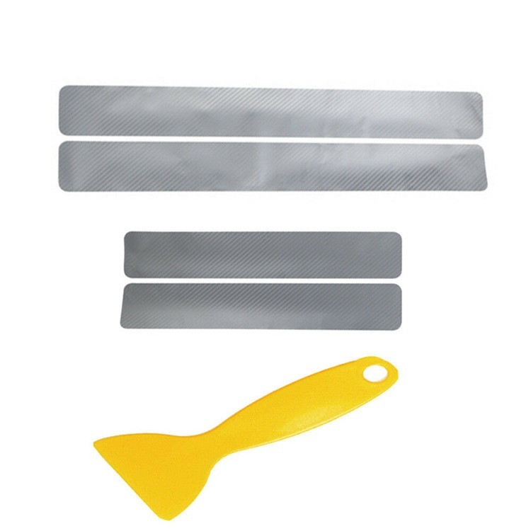Car Universal Threshold Carbon Fiber Stickers Door Protection Stickers - Image 8
