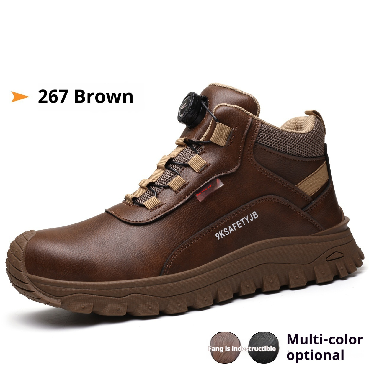 Flyknit Safety Comfortable Breathable Work Shoes – Bild 7