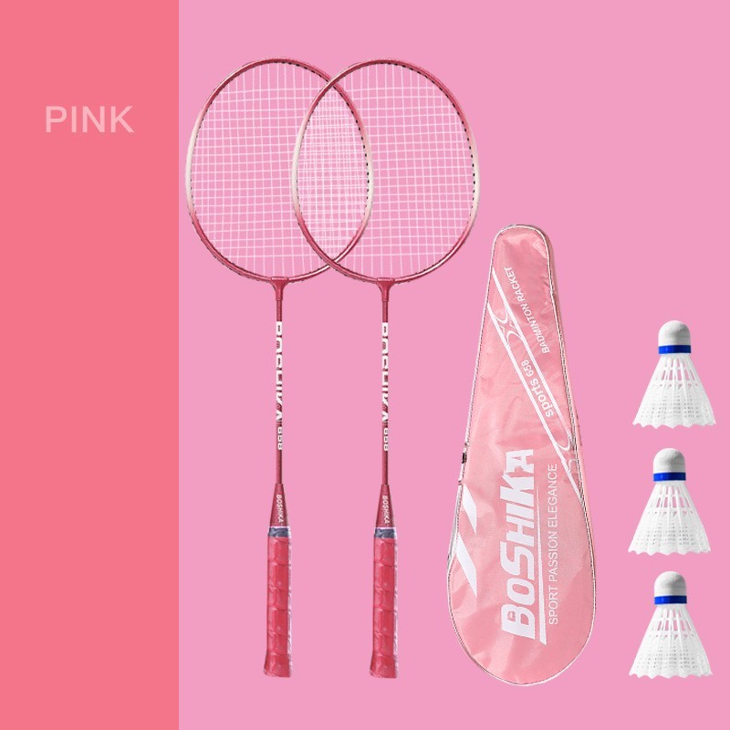 Badminton Racket For Beginners Children Set Iron Alloy A - Image 2