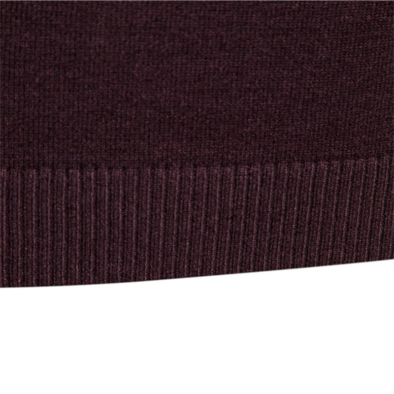 Men's Multicolor Sweater With Mid Neck And Slim Trim - Image 6