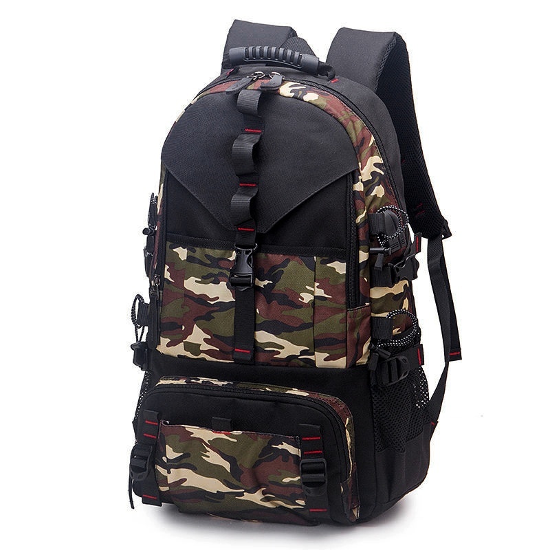 Men's Waterproof Oxford Cloth Backpack Hiking Backpack - Image 9