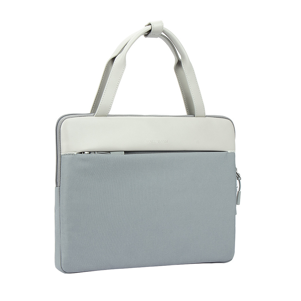 Laptop Bag Simple Two Colors Waterproof Ipad Laptop Sleeve Laptop Bag Girl Portable – Bild 2