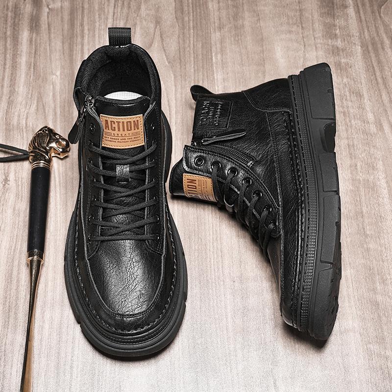 Middle High Top Outdoor Retro Casual Martin Boots – Bild 3