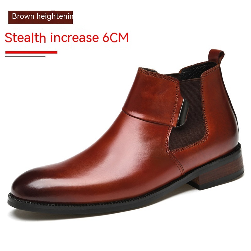 British Style Retro Chelsea Boots Men's Shoes — изображение 8