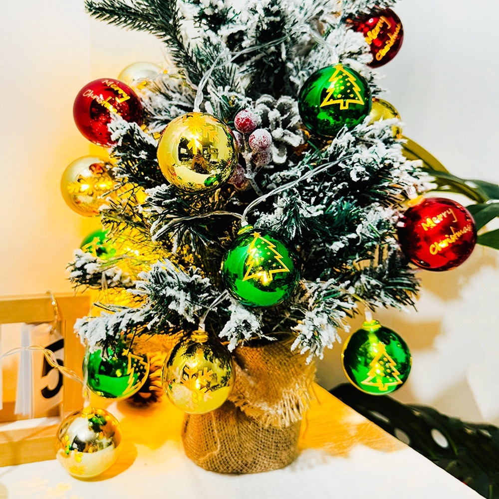 Christmas Party Decorations Scene Layout Atmosphere Lighting Chain - Image 2