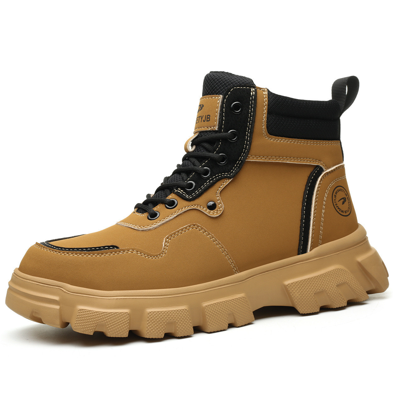 High-top Safety Boots Smash And Pierce Resistant Steel Tips – Bild 5
