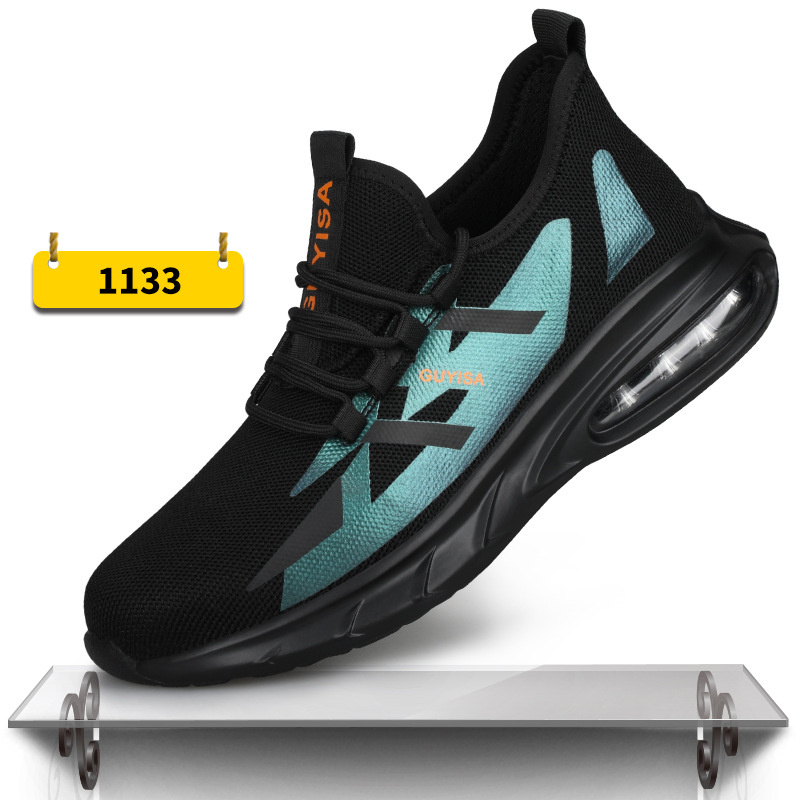 Indestructible Steel Toe Work Shoes Men Sneakers Fashion Air Cushion Safety Shoes – Bild 10
