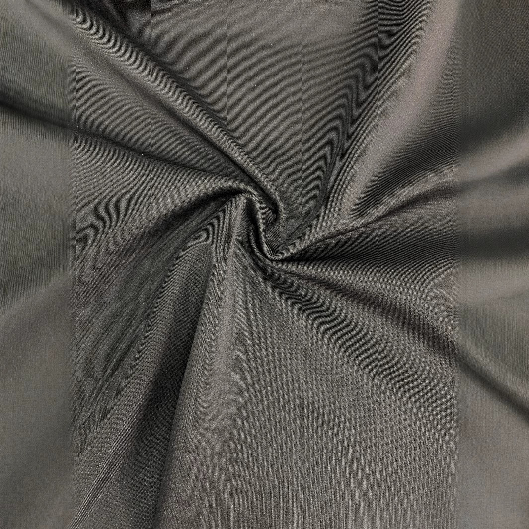 One-shoulder Cloak Slit Black Dress — изображение 4