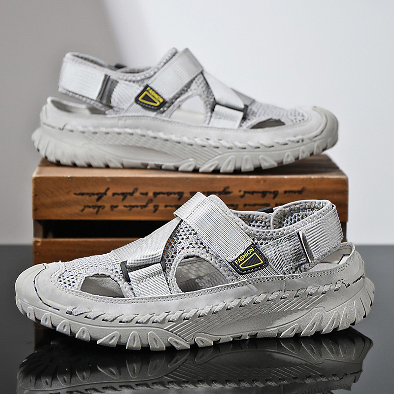 Summer Men's Hollow Mesh Surface Breathable Trendy Casual Shoes All-matching Sandals – Bild 6