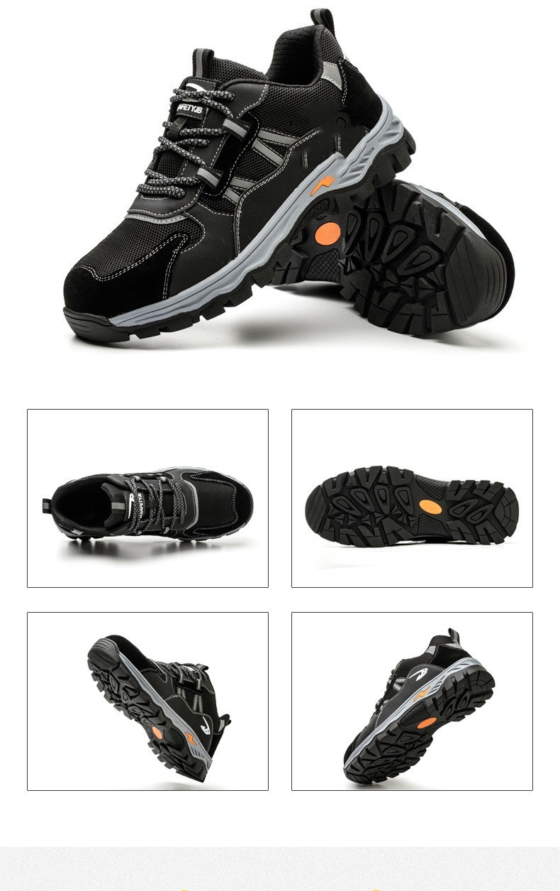 Anti Slip Steel Toe Work Shoes On Construction Sites – Bild 4